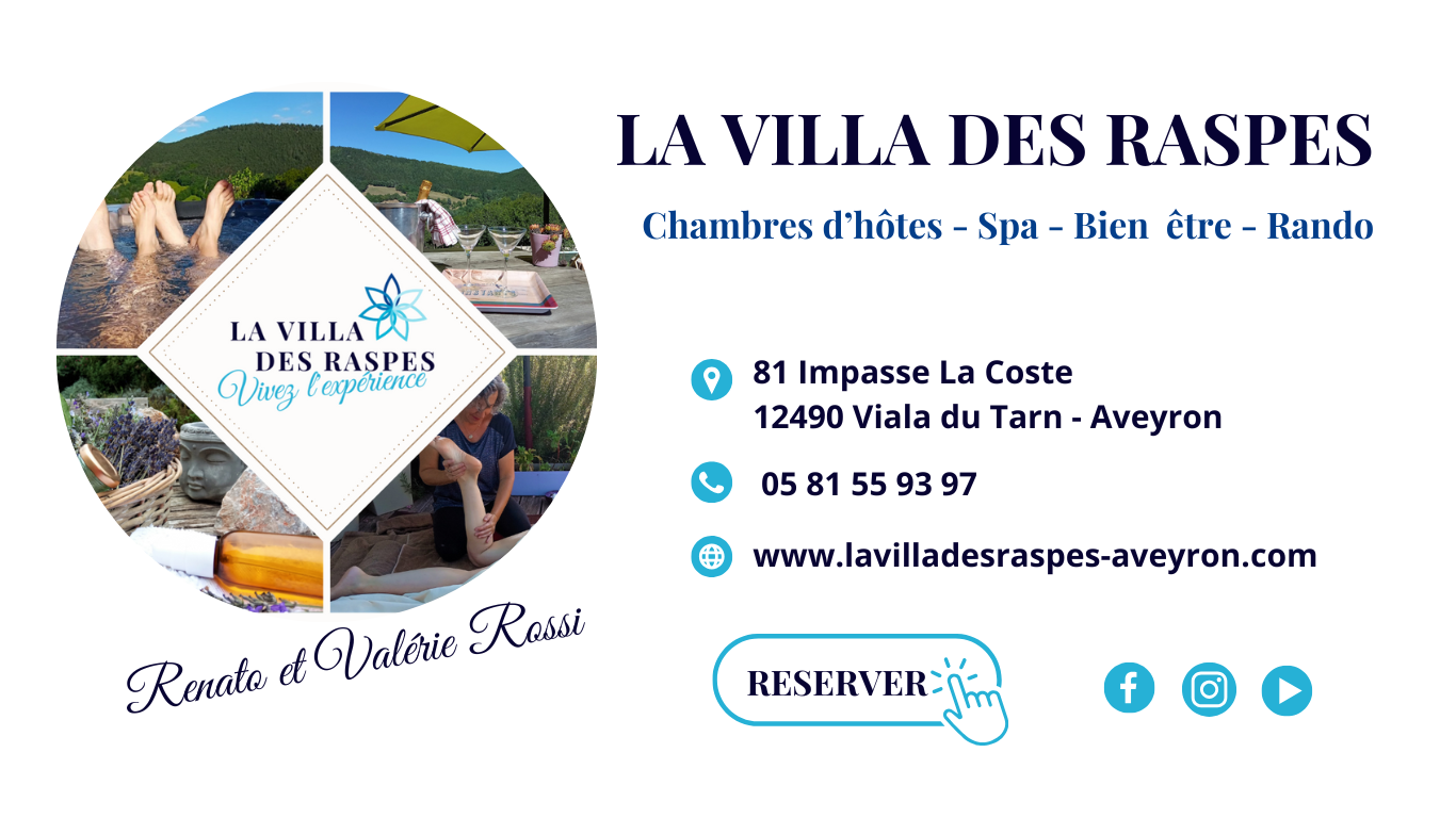 La Villa des Raspes Chambre d'hôtes Viala du Tarn